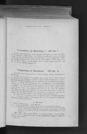Versammlung zu Marienburg. - 1391 Mrz. 13.