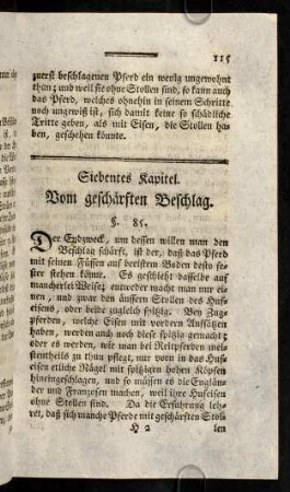 115-123, Siebentes Kapitel.