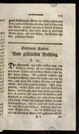 115-123, Siebentes Kapitel.