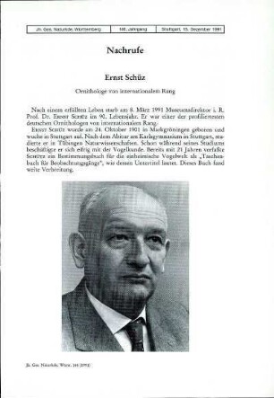 Ernst Schüz