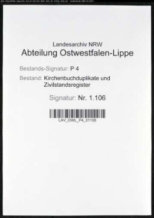Kirchenbuchduplikat der katholischen Gemeinde Freudenberg (GHT 1860-1874). (Gemeinde: Freudenberg, katholische Gemeinde)