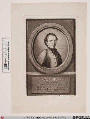 Bildnis Johann Jacob Hess