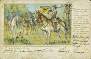 Wohlauf, Kameraden, auf's Pferd [...]