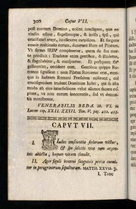 300-325, Caput VII