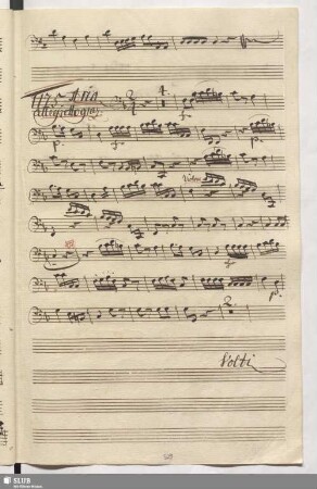 1175. Aria: Vaga palma di fiori / Naumann, J.G.