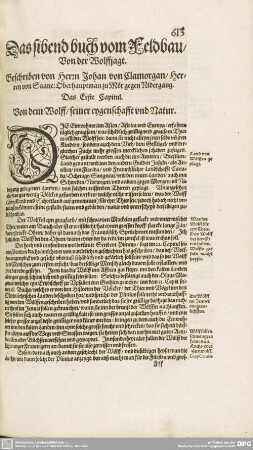 Das sibend buch vom Feldbau /