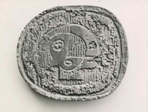 Relief Bronze von Ebbe Weiss-Weingart