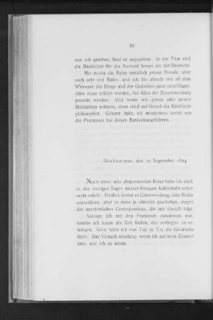 Bockswiese, den 19. September 1894.