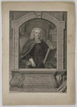 Bildnis des Christianvs Fridericvs Boernervs