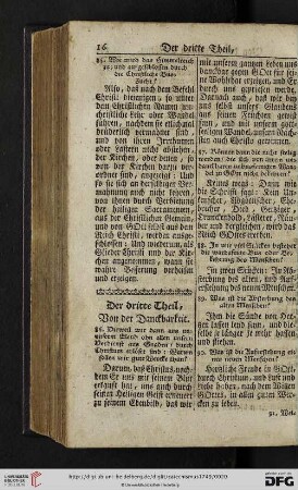 Von der Danckbarkeit