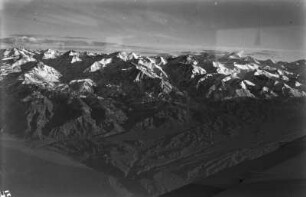 Luftaufnahme : Luftbild der Gletscher der Kordillere.