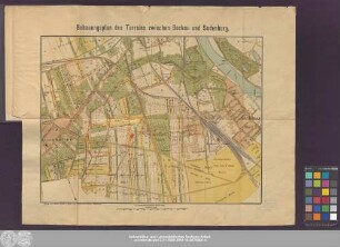 Bebauungsplan des Terrains zwischen Buckau und Sudenburg