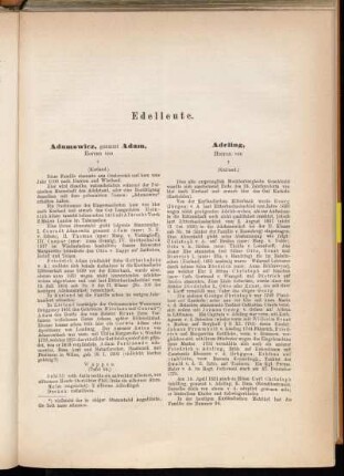 Edelleute
