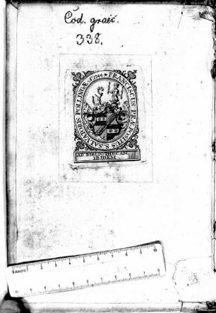 Opera - BSB Cod.graec. 338