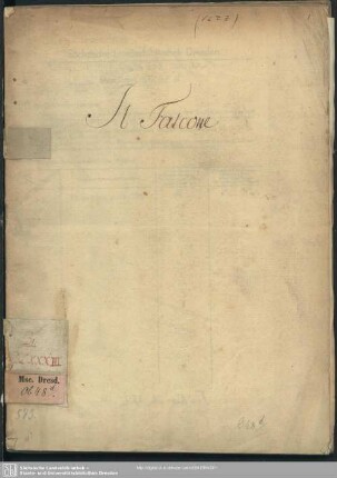 Il Falcone - Mscr.Dresd.Ob.48.d