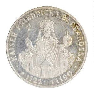 Münze, 10 Deutsche Mark, 1990