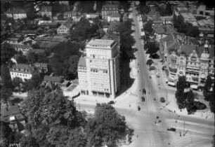 Dresden-Neustadt, Albertplatz, Hochhaus [Sächsische Staatsbank]