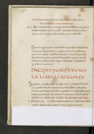 Incipit praefativncvla libelli secundi