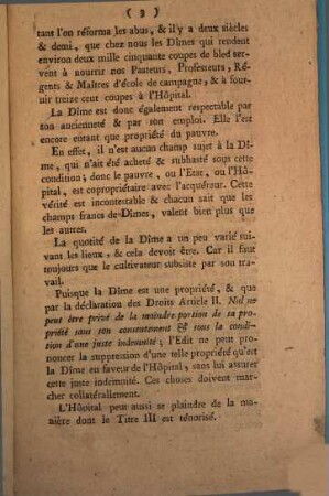 Au Citoyen President De L'Assemblée Nationale : Citoyen President, Je me suis présenté à l'Assemblée pour y être entendu en qualité de Président de l'Hôpital, ...