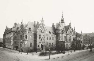 Leipzig, Buchhändlerhaus : Leipzig. Deutsches Buchhändlerhaus. Eckansicht