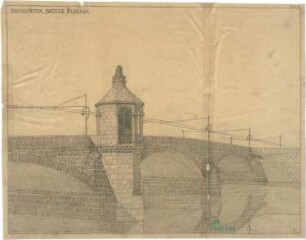 Fischer, Theodor; Jena; Camsdorfer Brücke - Perspektive