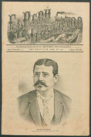 [Retrato de] José Sebastián Gamero : Candidato popular a la diputación por el Callao