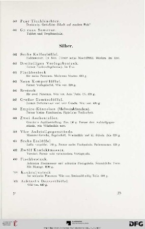Silber (Nr. 442-530)