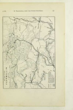 Plan von Fehrbellin