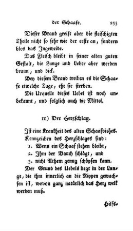 m) Der Herzschlag