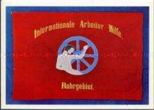 Fahne der Internationalen Arbeiterhilfe, Ruhrgebiet, 1930