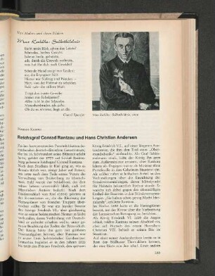 Reichsgraf Conrad Rantzau und Hans Christian Andersen