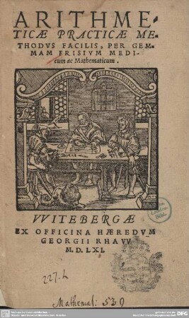 Arithmeticae Practicae Methodus Facilis