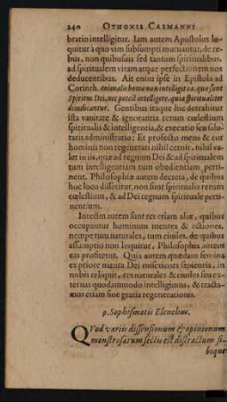 9. Sophismatis Elenchus.