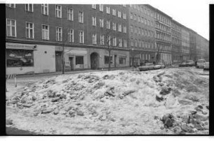 Kleinbildnegativ: Lübbener Straße, 1979