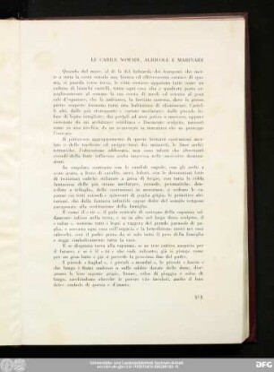 Le Cabile Nomadi, Agricole E Marinare