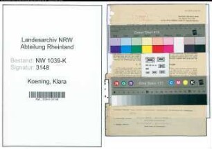 Entnazifizierung Klara Koening , geb. 03.05.1894 (Lehrerin)