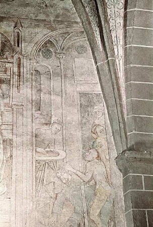 Das Gastmahl des Herodes und die Enthauptung der Johannes
