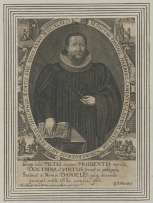 Bildnis des Justus Daniel Heering