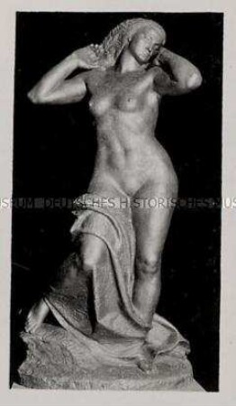 München, Bildhauer Professor Ferdinand Liebermann, Figur "Erwachen"