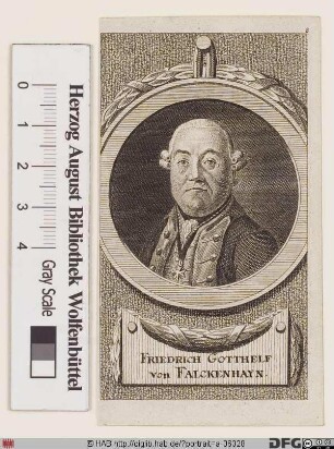 Bildnis Friedrich Gotthelf von Falkenhayn