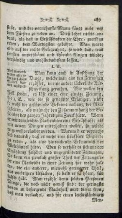 Das XI. Hauptstück [Druckfehler VI.]