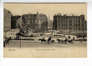 Stettin. An der "Grünen Schanze".