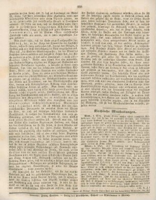 168 Kirchliche Mittheilungen