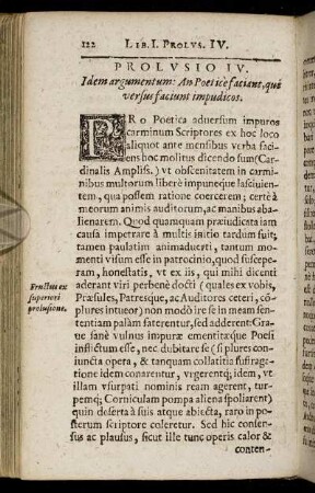 Prolusio IV.