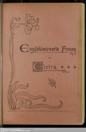 Anzeigen : Empfehlenswerte Firmen von Elstra