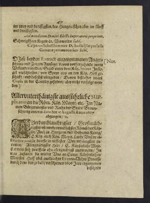 417-477 Supplicatio 15. Augusti 1607