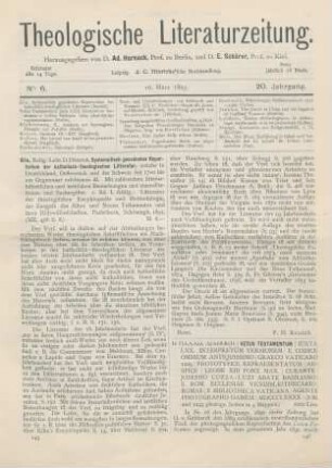 146-150 [Rezension] Vetus Testamentum