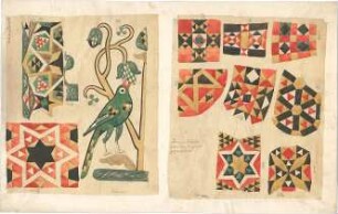 Zocher, Ernst; Salerno; Dom - Wandgemälde (Details)