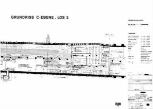 Stuttgart Hbf: Baulos 3 C-Ebene Grundriss