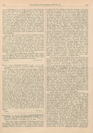489 [Rezension] Erkes, Eduard, Chinesische Literatur